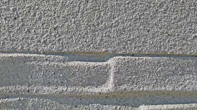 Betonový plot - marmolitový nástřik